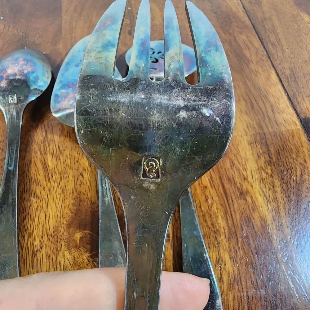 WATERFORD KESWICK Hostess Set Meat Fork, Pie Server, Tomate Server,Serving Spoon
